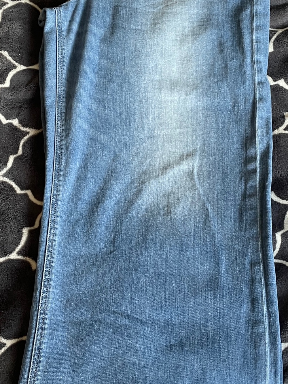 American Eagle Outfitters Light Blue Baggy Wide Leg High Rise Jeans